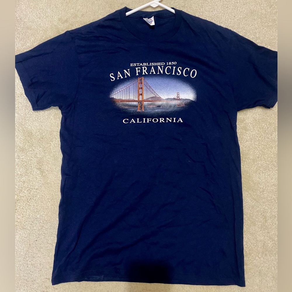 Medium blue T-shirt